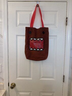 Vintage Y2K Domo Kun Collectors Reversible Tote